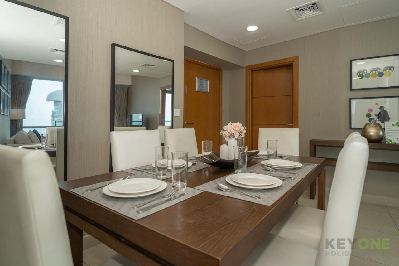 Ferienwohnung Keyone - 3Br In Ocean Heights Dubai Exterior foto